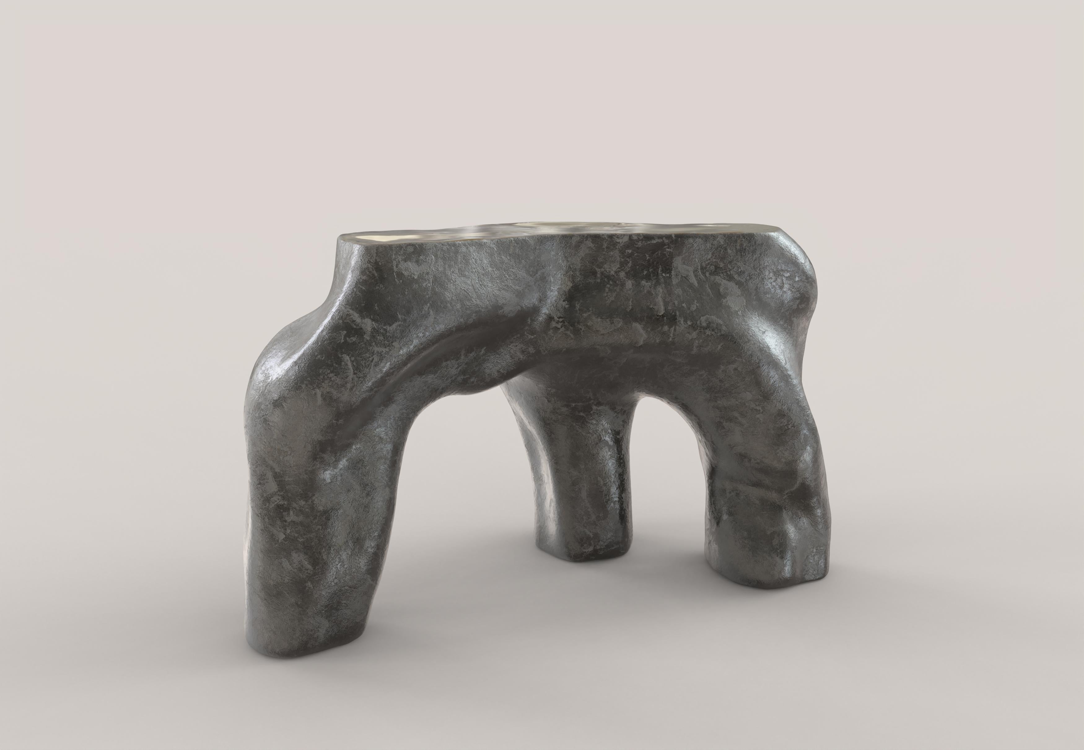 Cast Contemporary Limited Edition Bronze Console, Zama V3 by Simone Fanciullacci For Sale