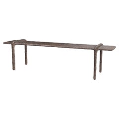 Table basse contemporaine en bronze en édition limitée, Ala V2 par Edizione Limitata