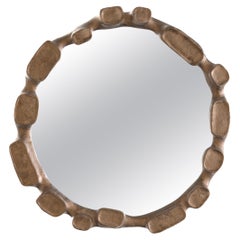 Contemporary Limited Edition Bronze Mirror, Mare V1 by Simone Fanciullacci