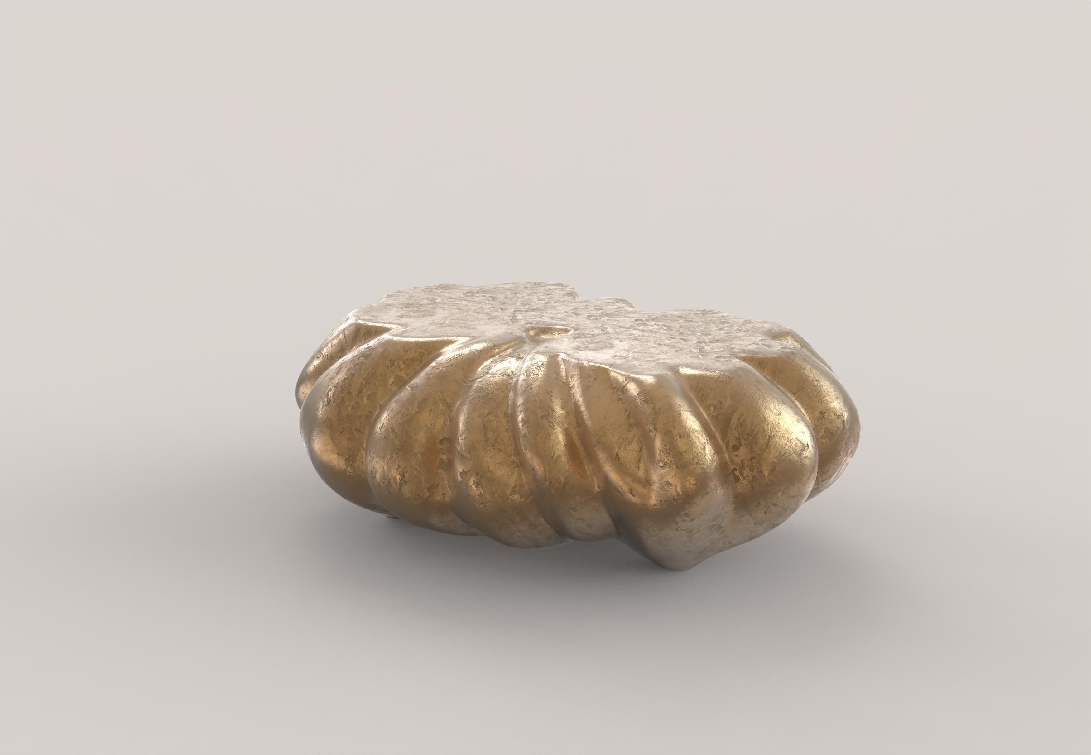 Moulage Table contemporaine en bronze à édition limitée, A Costa V3 par Simone Fanciullacci en vente
