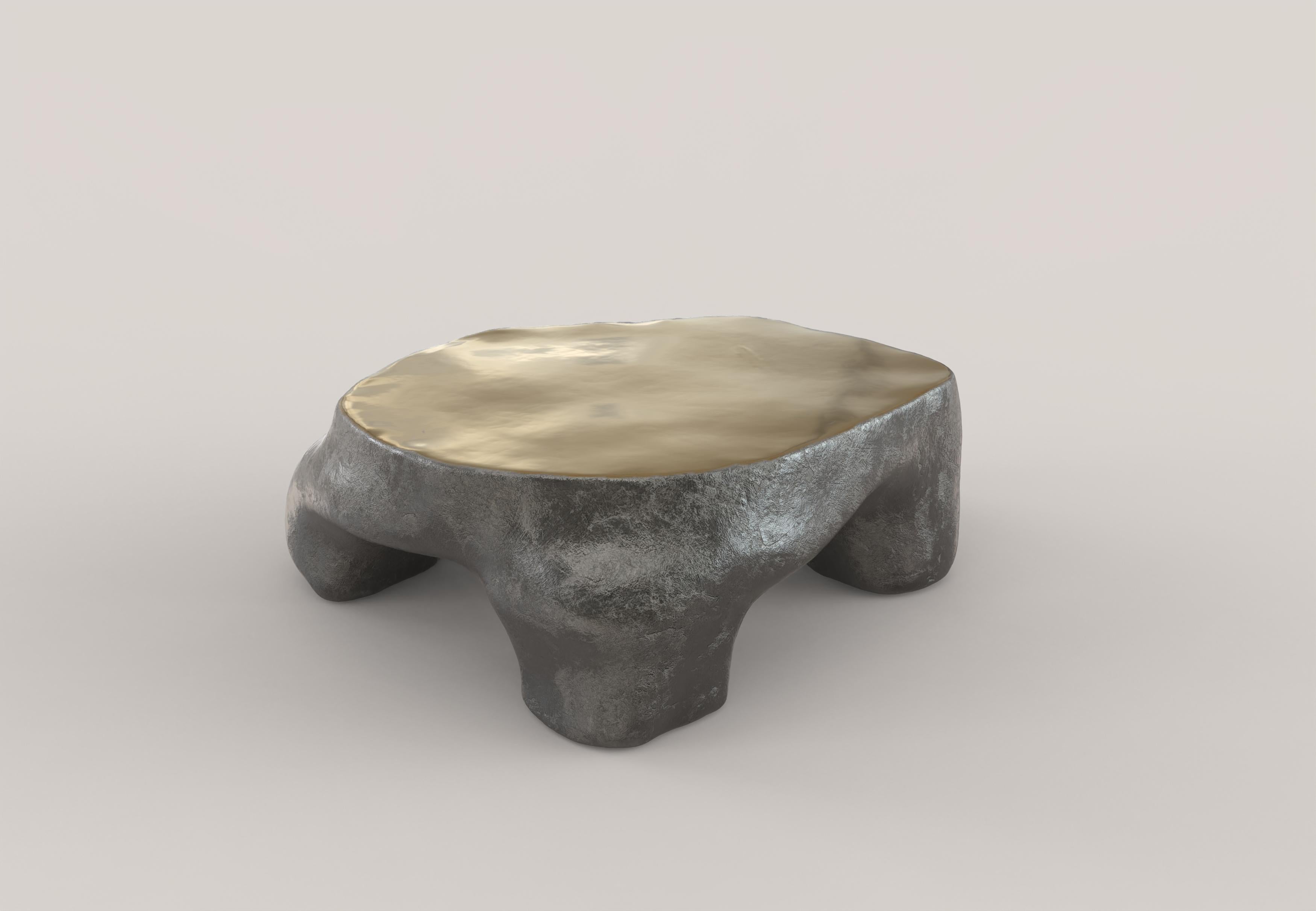 Contemporary Limited Edition Bronze Table, Zama V2 by Simone Fanciullacci In New Condition For Sale In Milano, IT