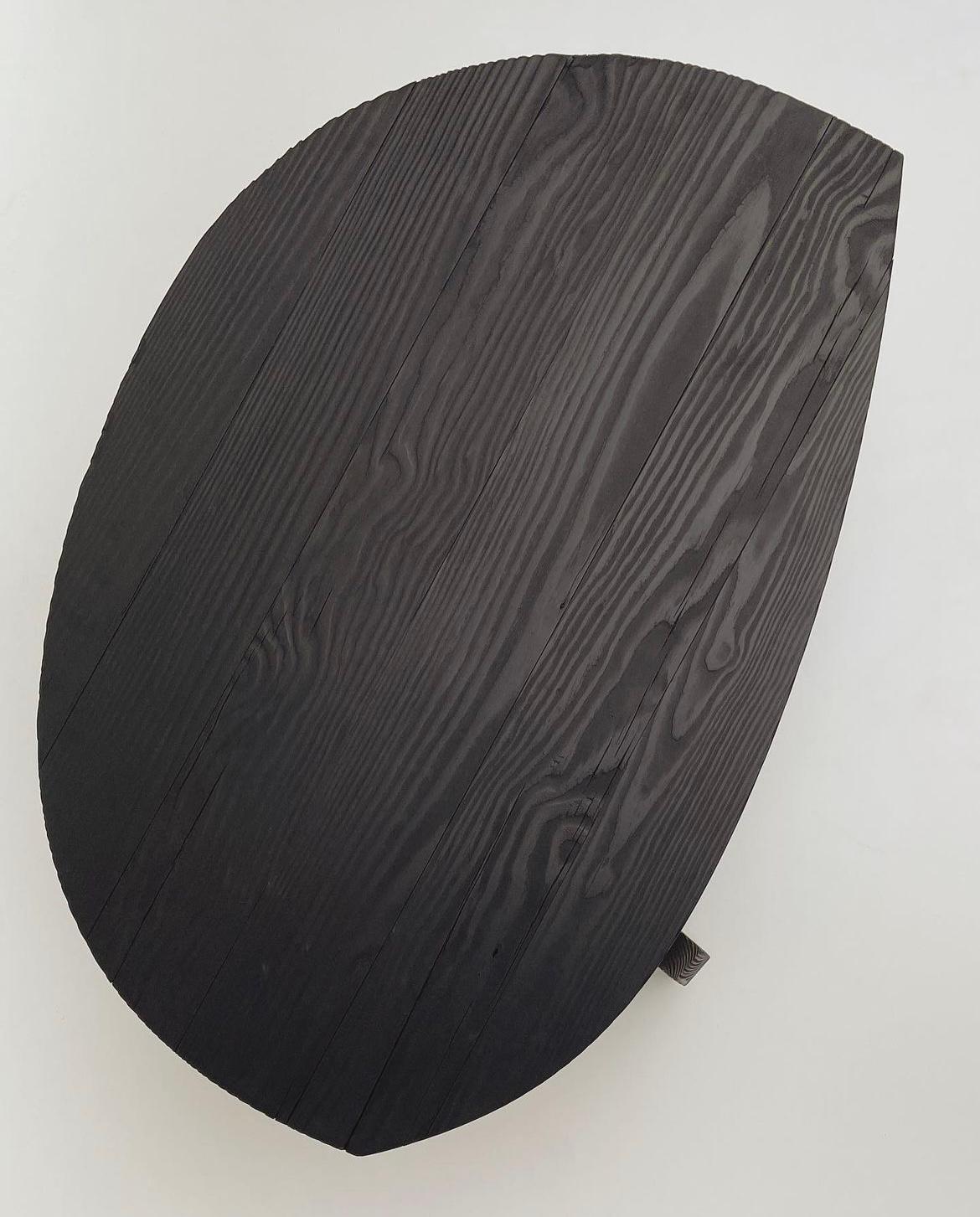 Italian Contemporary Limited Edition Charred Low Table, Reef V3 by Edizione Limitata For Sale
