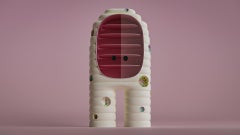 Contemporary Limited Edition Designer Display Cabinet Homo Erectus by Taras Yoom