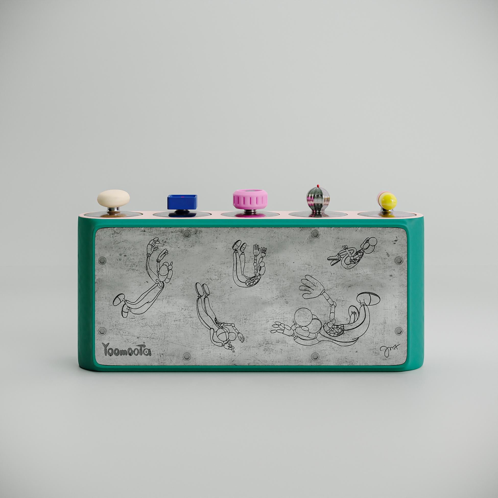 Portapillole di design contemporaneo in edizione limitata Magnum Opus di Taras Yoom in vendita 1