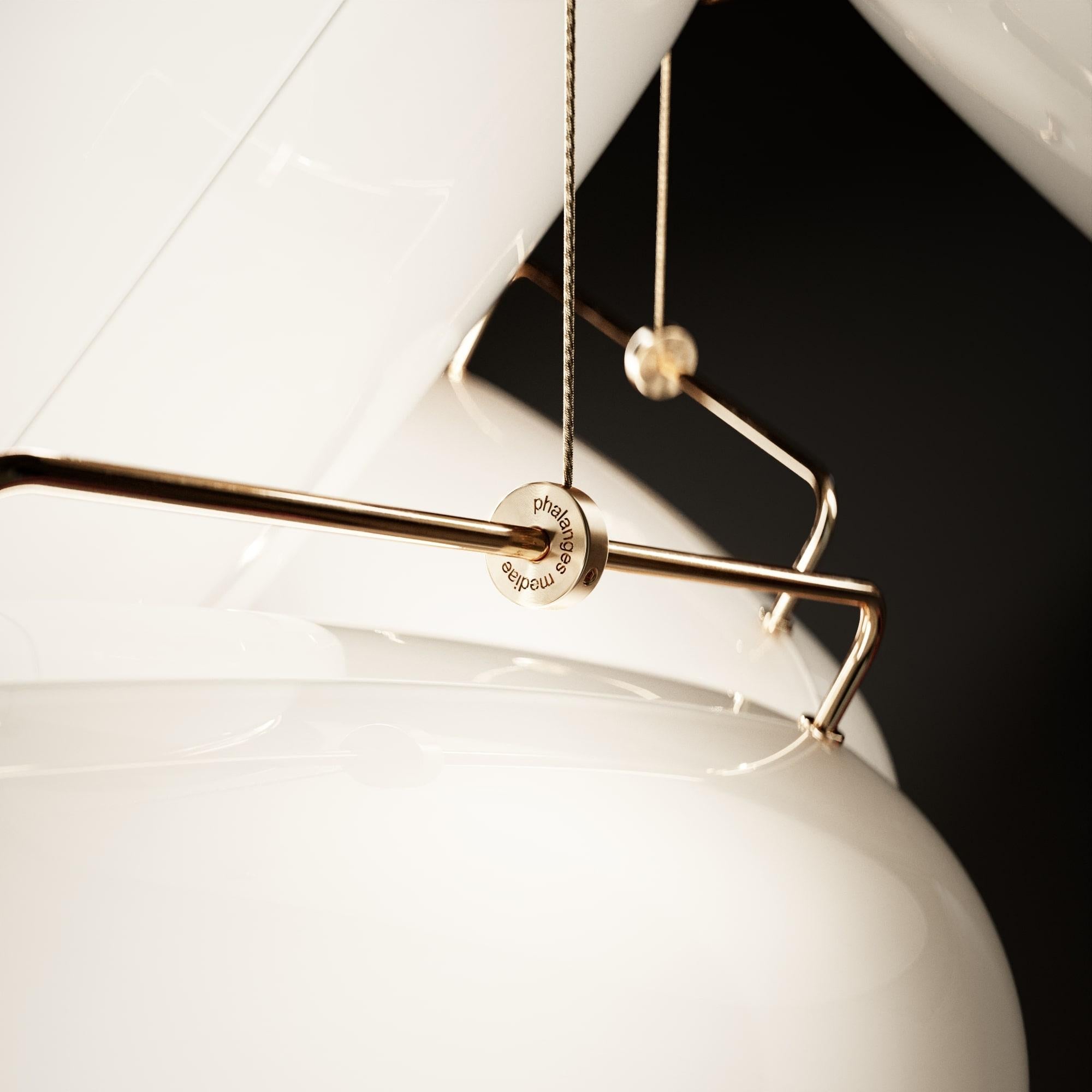 Laiton Lights contemporains en Mixed Media à édition limitée Up&Up en vente