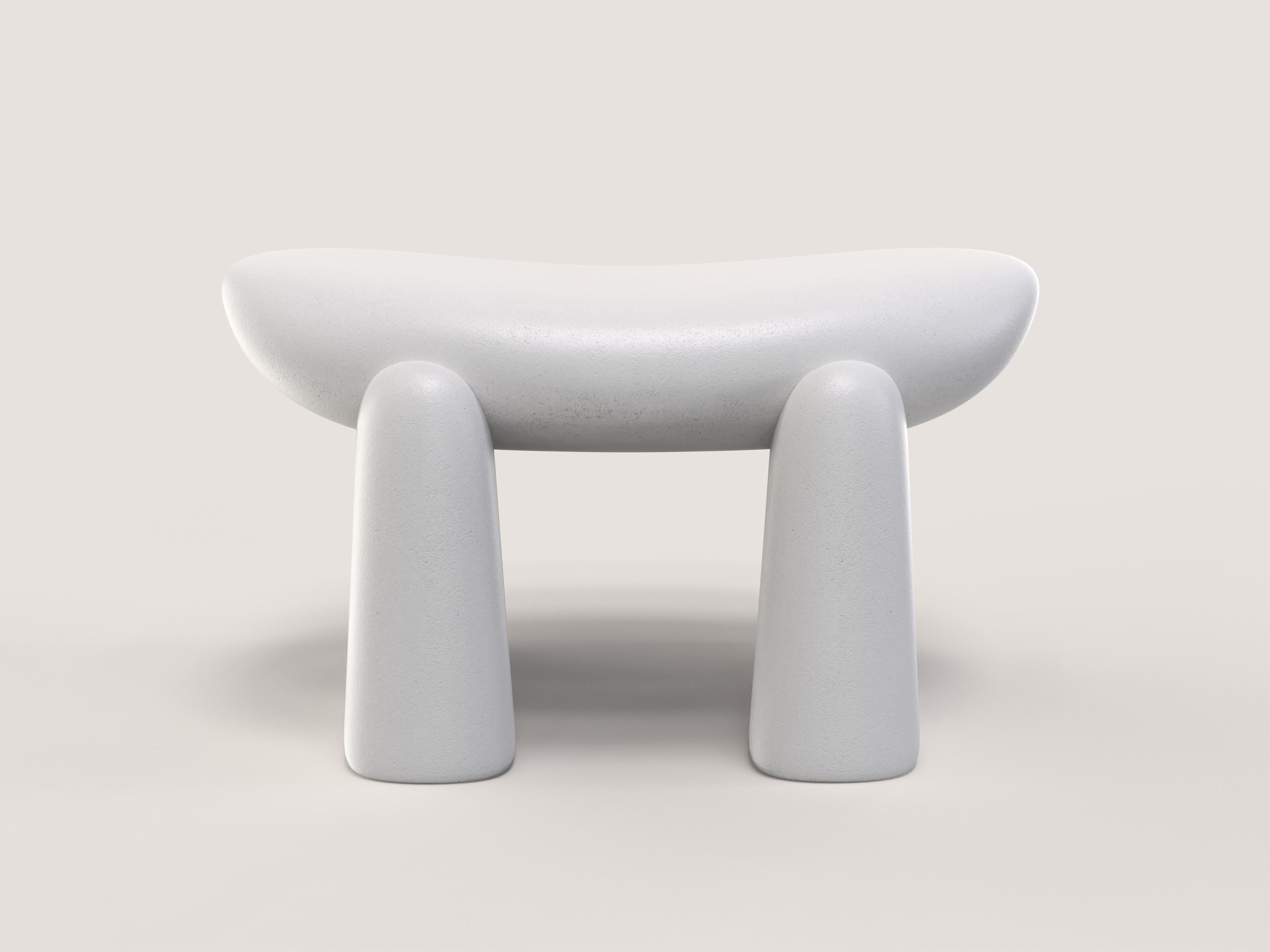 Painted Contemporary Limited Edition Signed Stool, Pau V2 by Edizione Limitata For Sale