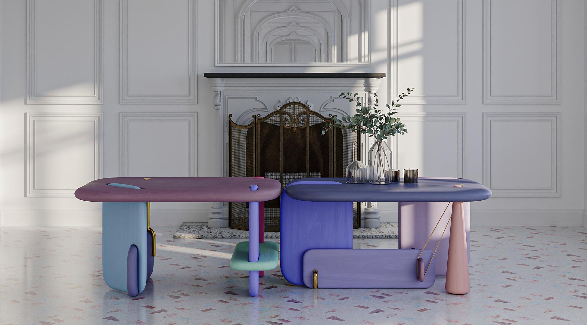 Créé à partir de restes de jouets trouvés sur la planète U2BeBetter. En la regardant, on se rappelle la règle : les enfants ne sont pas autorisés à jouer à table. Cependant, il a été prouvé qu'il s'agit d'une partie très importante du développement,