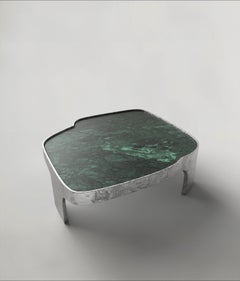 Limited Edition Marble Aluminium Table, Sumatra V2 by Edizione Limitata