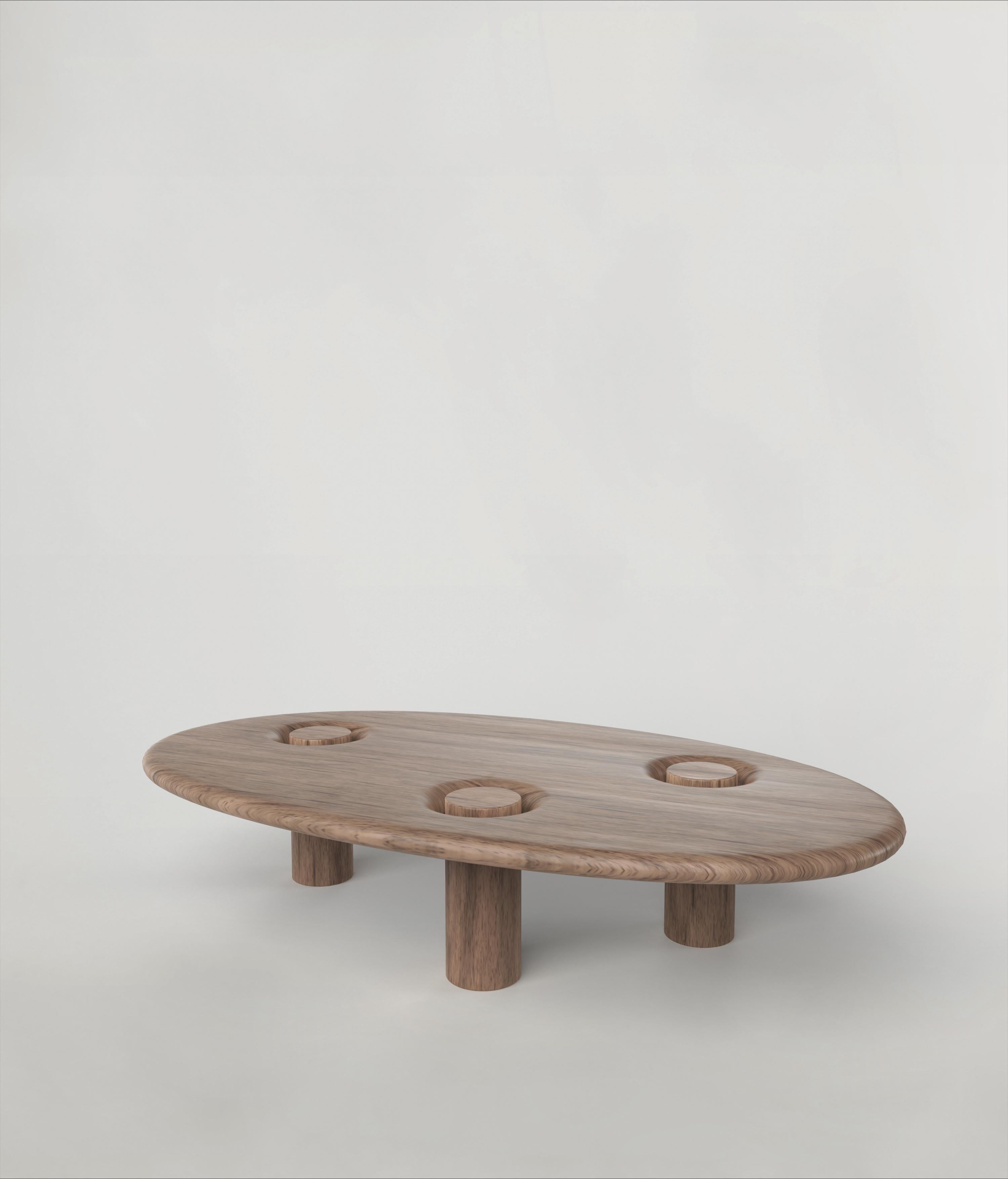 Contemporary LimitedEdition Signed Wood Low Table, Asido V2 by Edizione Limitata In New Condition For Sale In Milano, IT