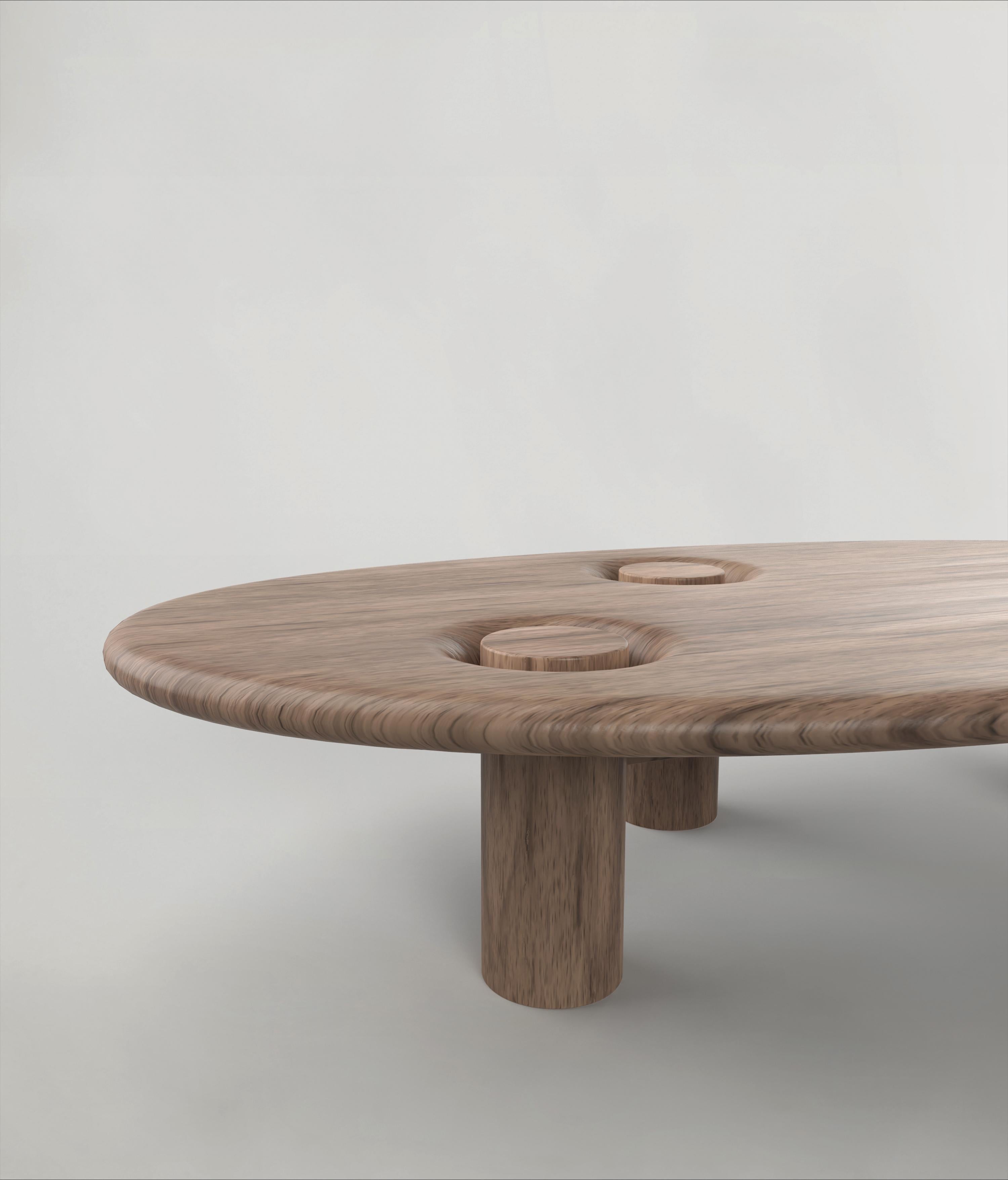 Contemporary LimitedEdition Signed Wood Low Table, Asido V2 by Edizione Limitata For Sale 2