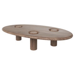 Contemporary LimitedEdition Signed Wood Low Table, Asido V2 by Edizione Limitata