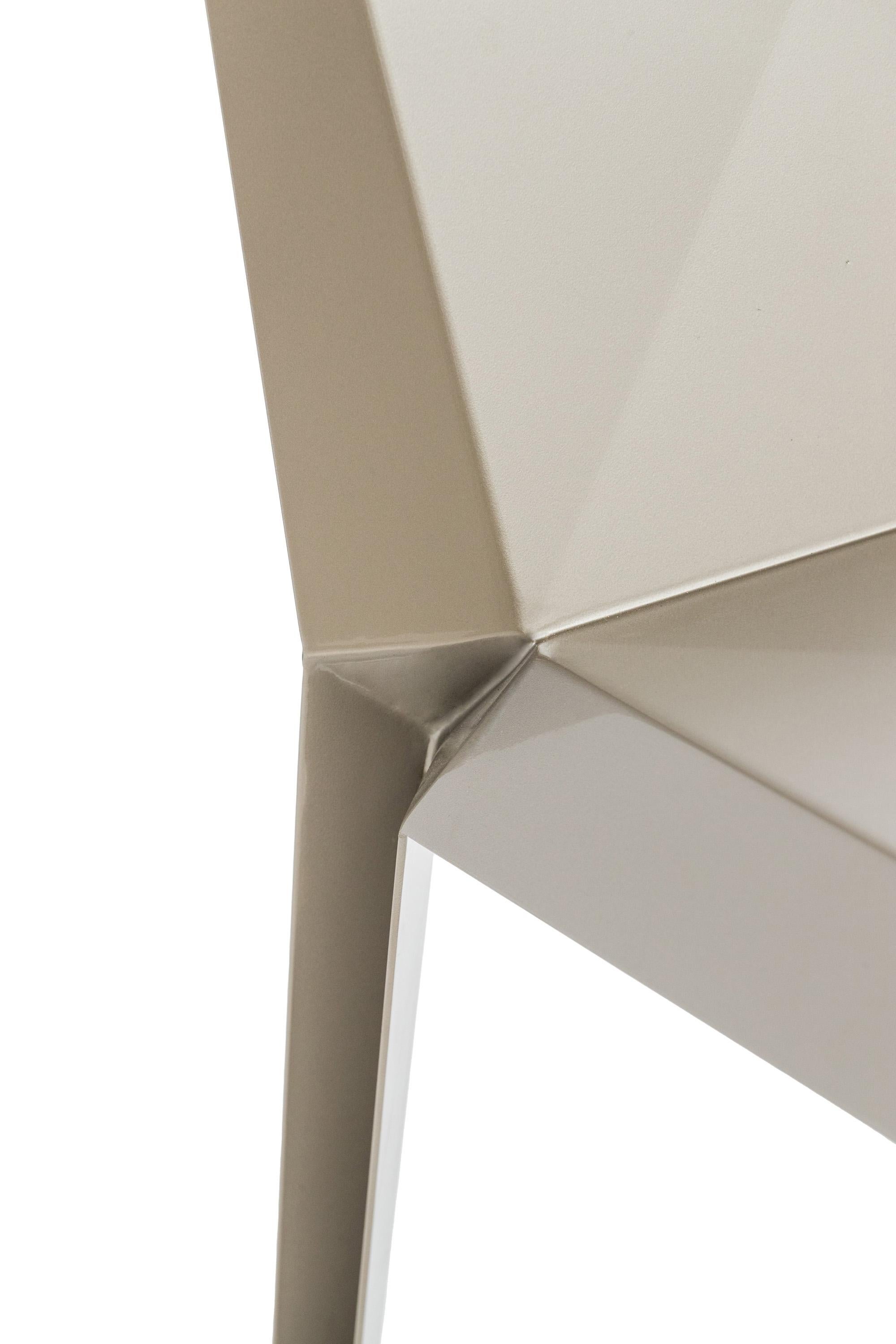 Contemporary Lingotto Chair in Aluminium by Altreforme In New Condition For Sale In Calolziocorte (Lecco) Italy, IT