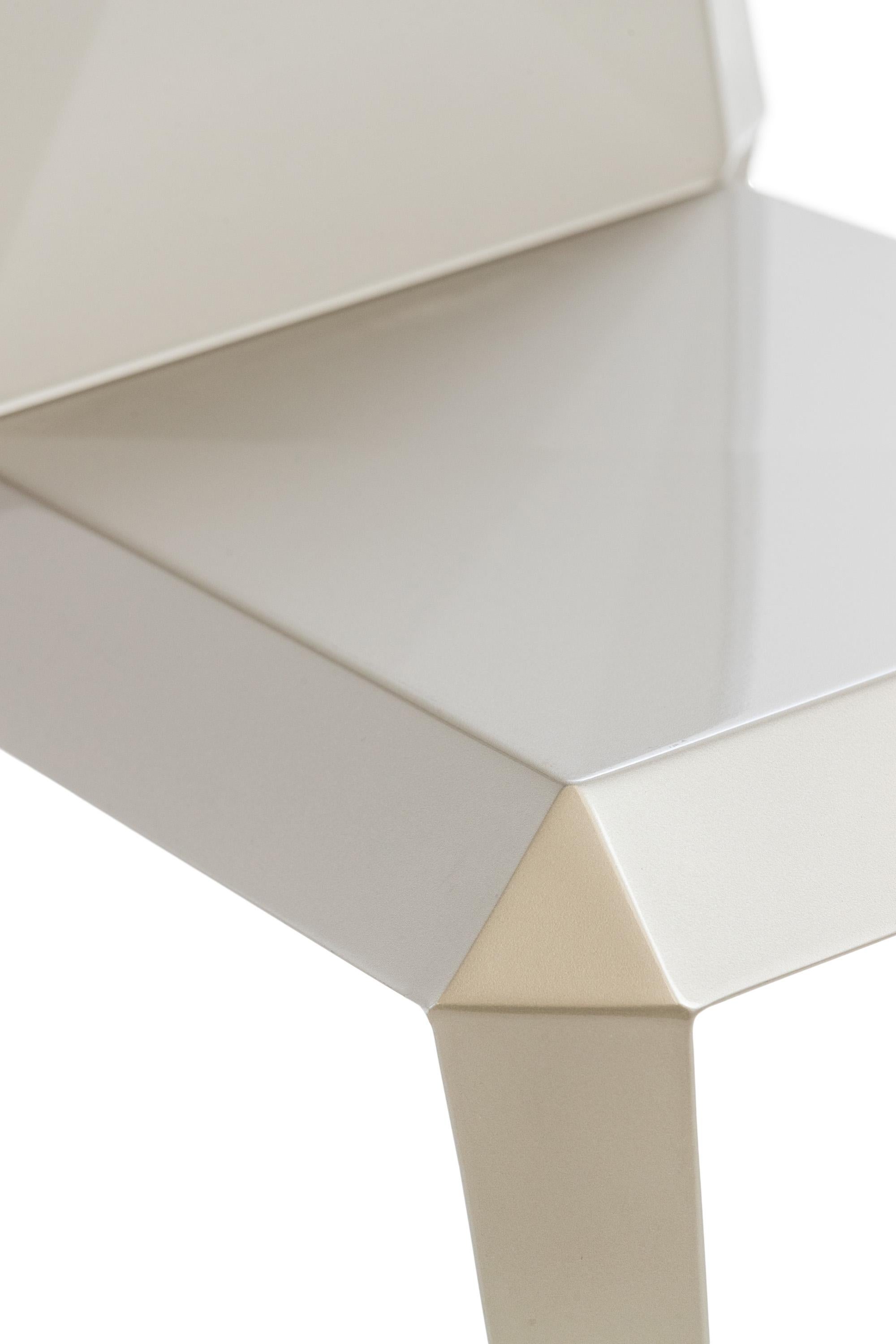 Aluminum Contemporary Lingotto Chair in Aluminium by Altreforme For Sale