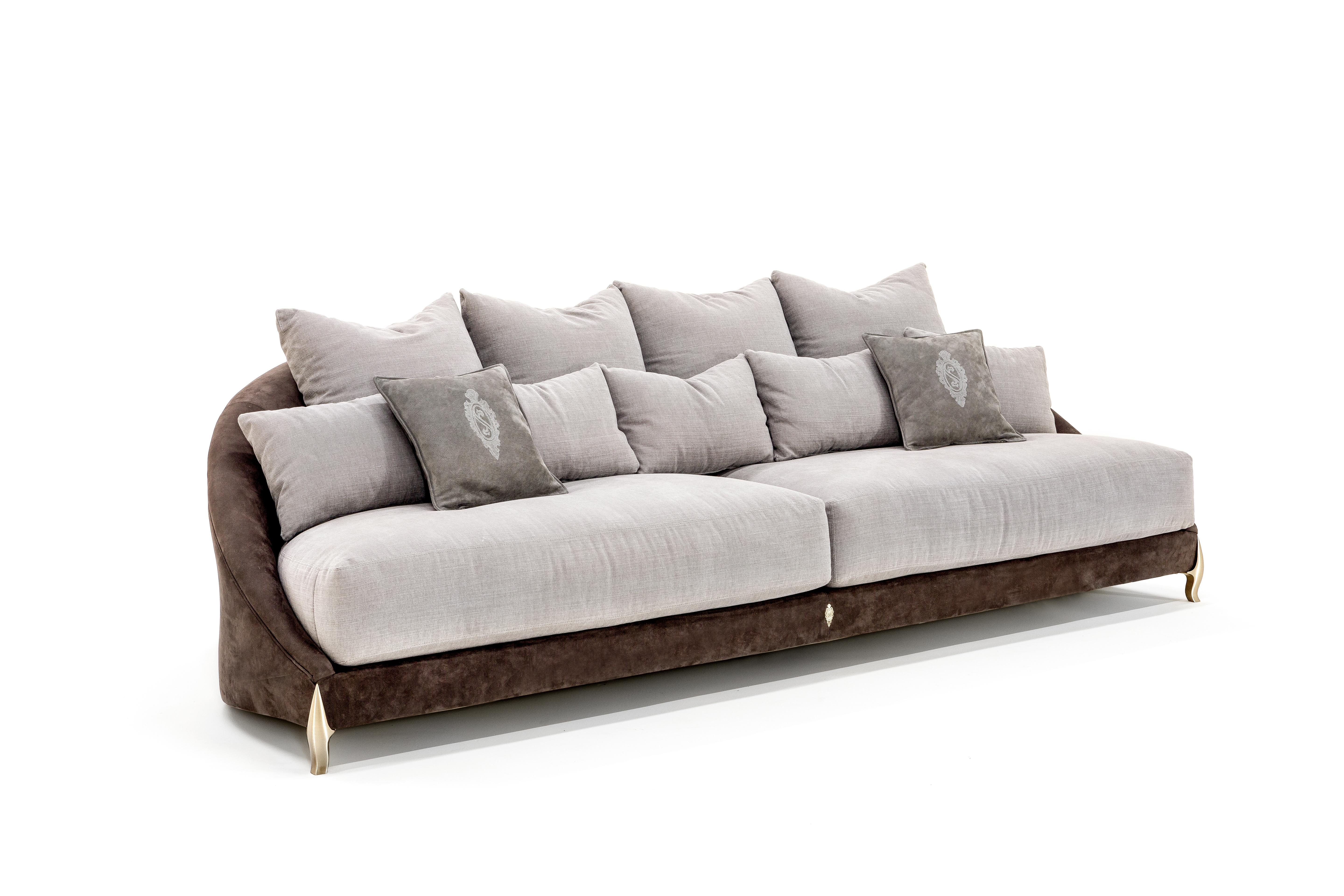 fully upholstered sofa