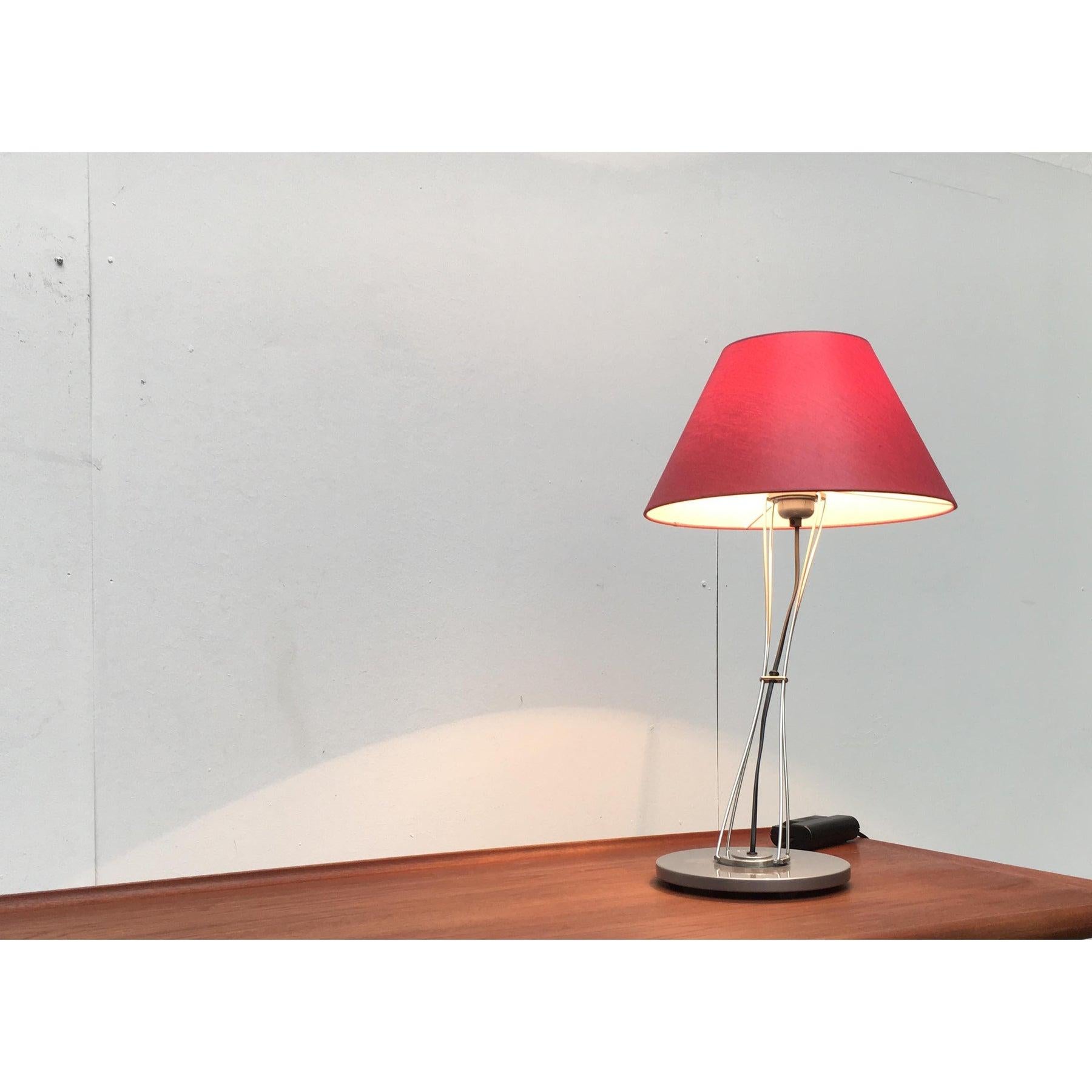 Metal Contemporary Liz Table Lamp by Yaacov Kaufmann for Lumina For Sale
