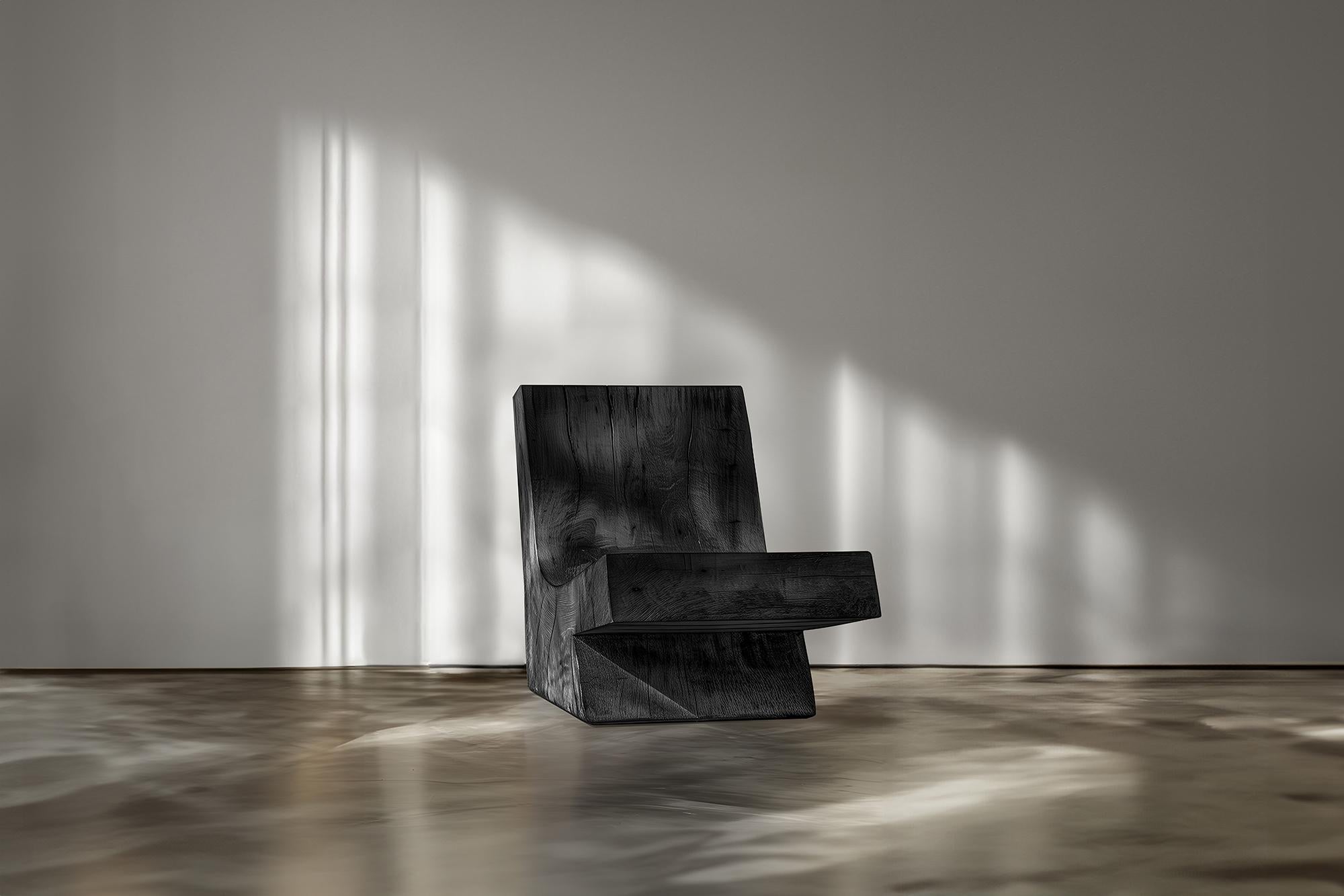 Contemporary Lobby Chair Schlankes Design Muted von Joel Escalona No03 im Angebot 2