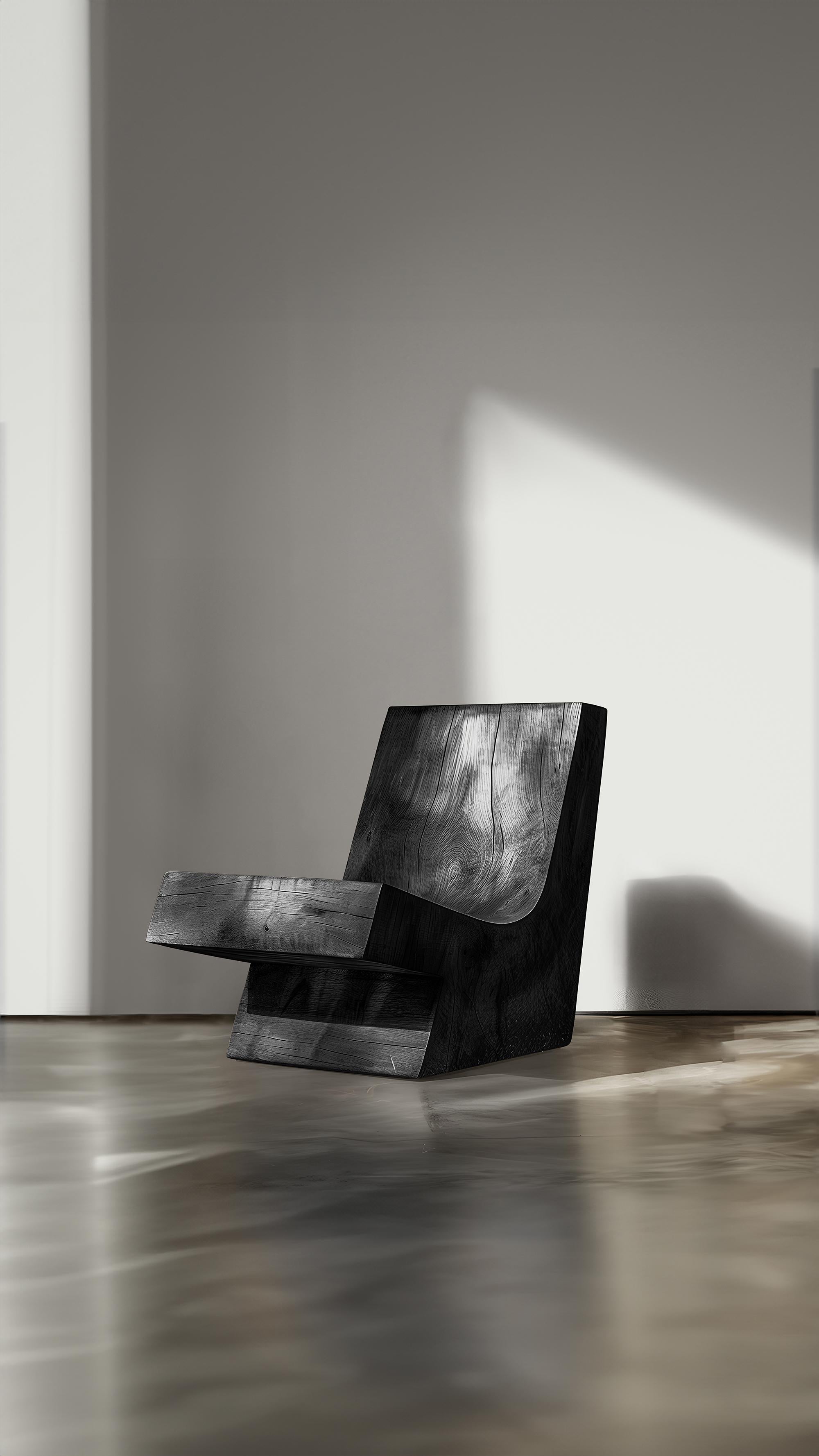 Contemporary Lobby Chair Schlankes Design Muted von Joel Escalona No03 im Angebot 4