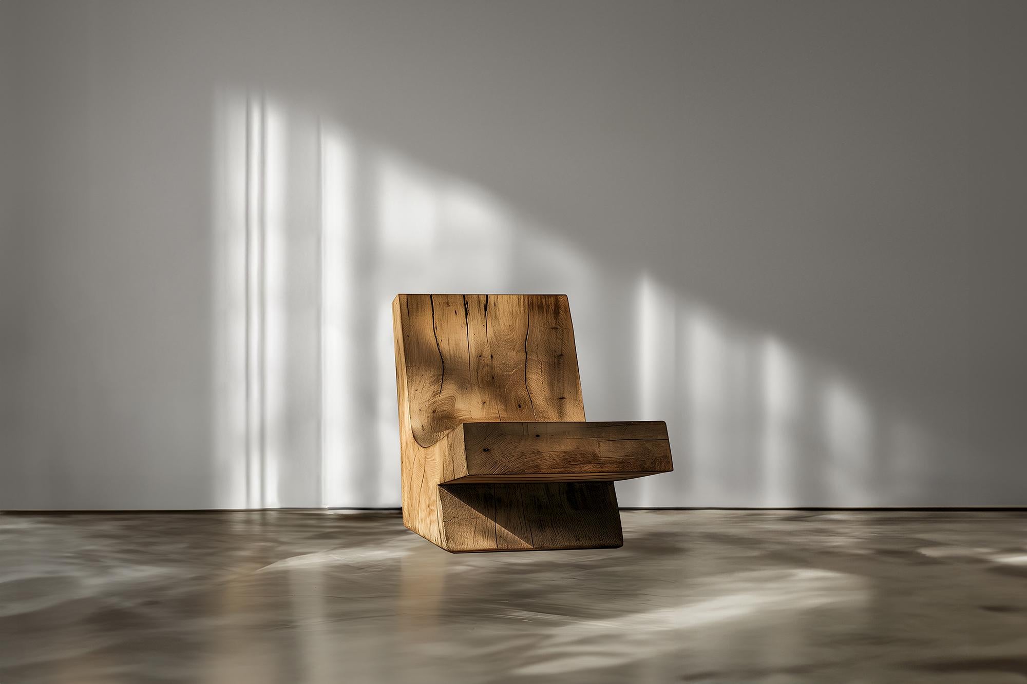 Contemporary Lobby Chair Schlankes Design Muted von Joel Escalona No03 (Mexikanisch) im Angebot