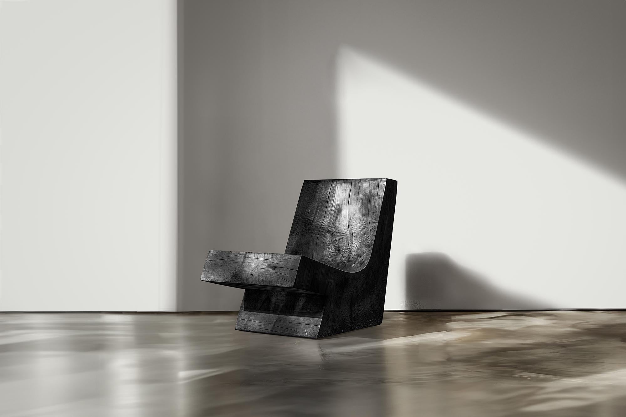 Contemporary Lobby Chair Schlankes Design Muted von Joel Escalona No03 im Angebot 1