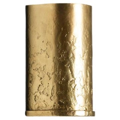 Contemporary Lost-Wax Patinated Bronze Wall Sconce, Thala by Garnier&Linker