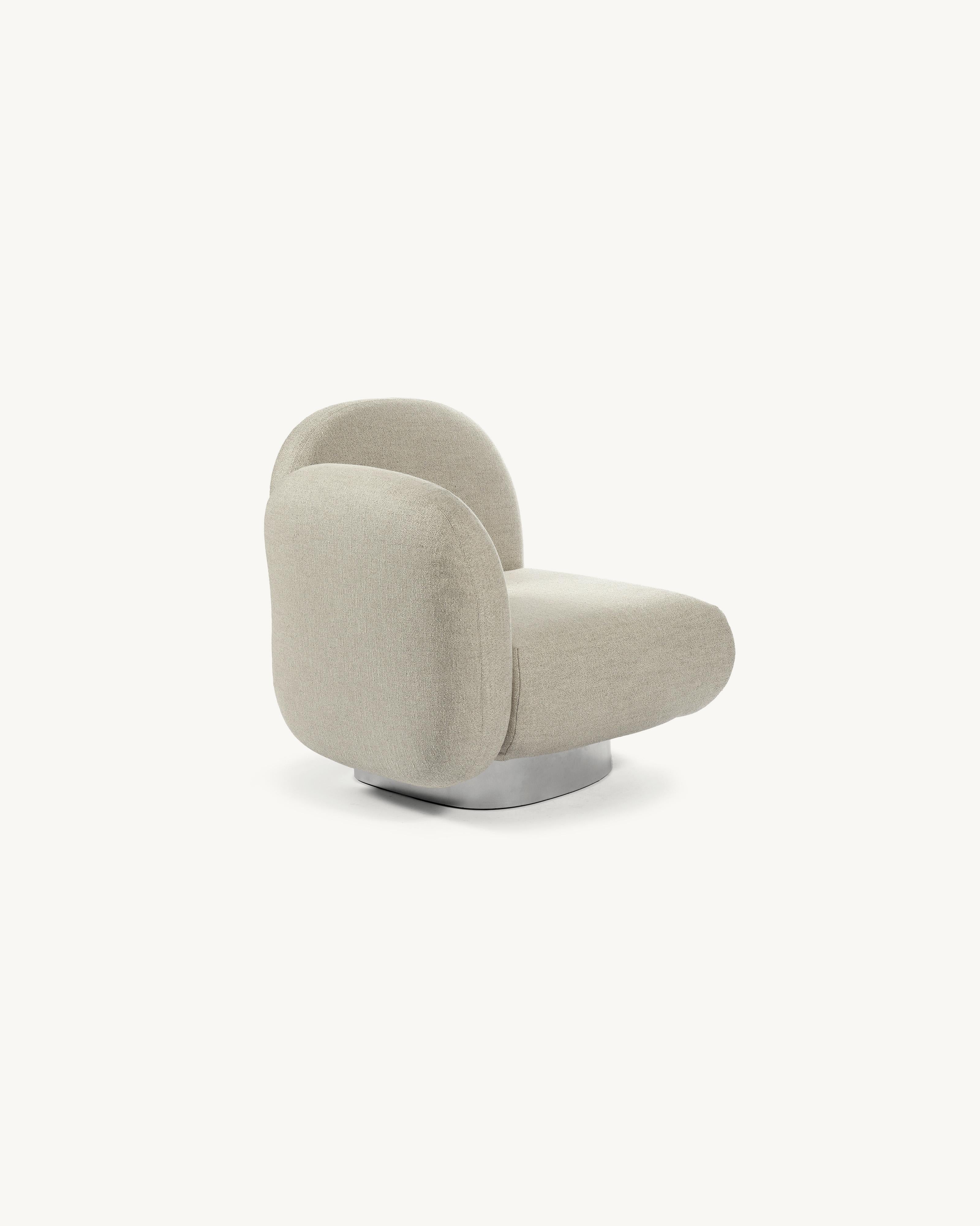 Contemporary Lounge Chair 'Assemble' von Destroyers/Builders, Sand im Angebot 3