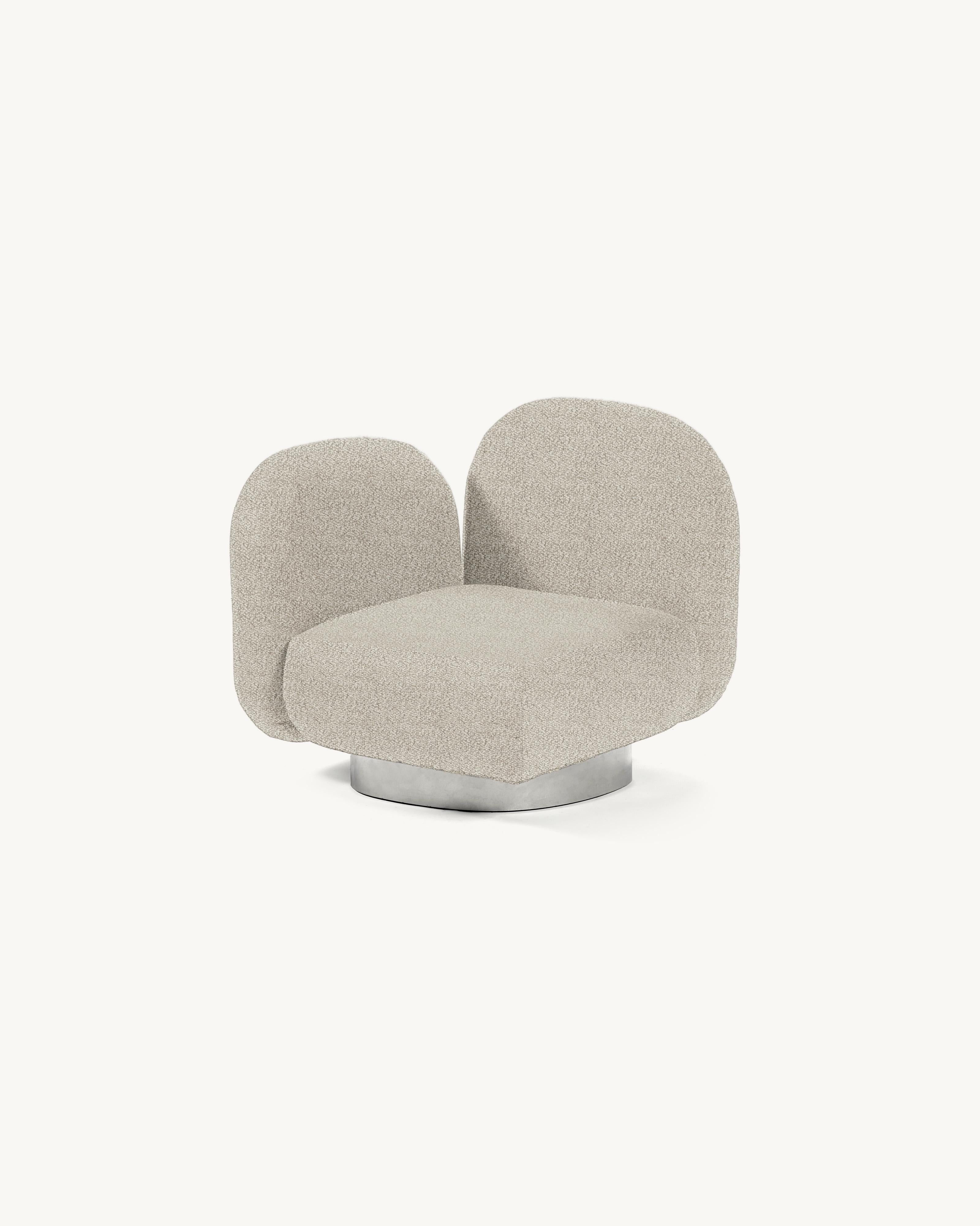 Contemporary Lounge Chair 'Assemble' von Destroyers/Builders, Sand im Angebot 5