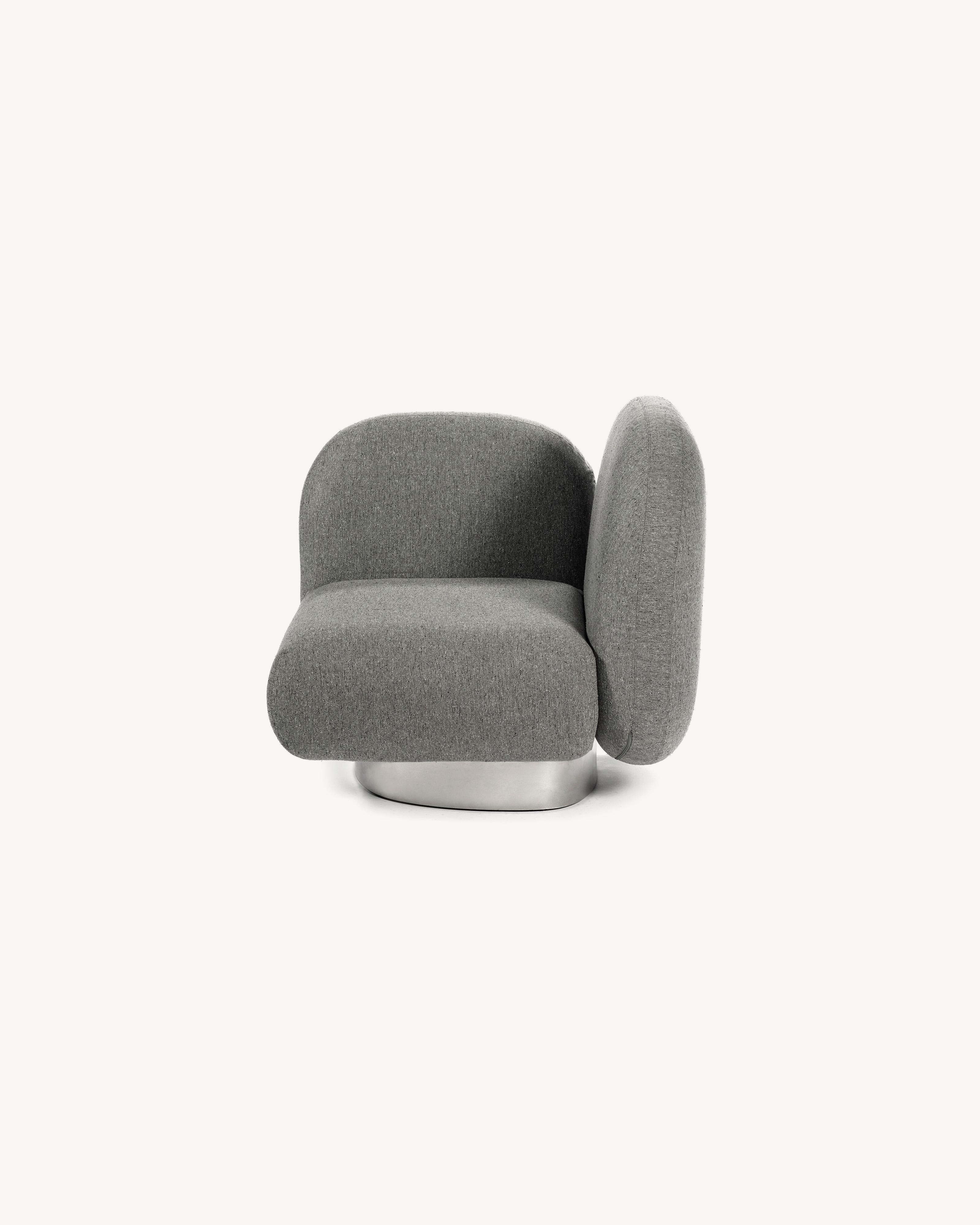 Contemporary Lounge Chair 'Assemble' von Destroyers/Builders, Sand im Angebot 7