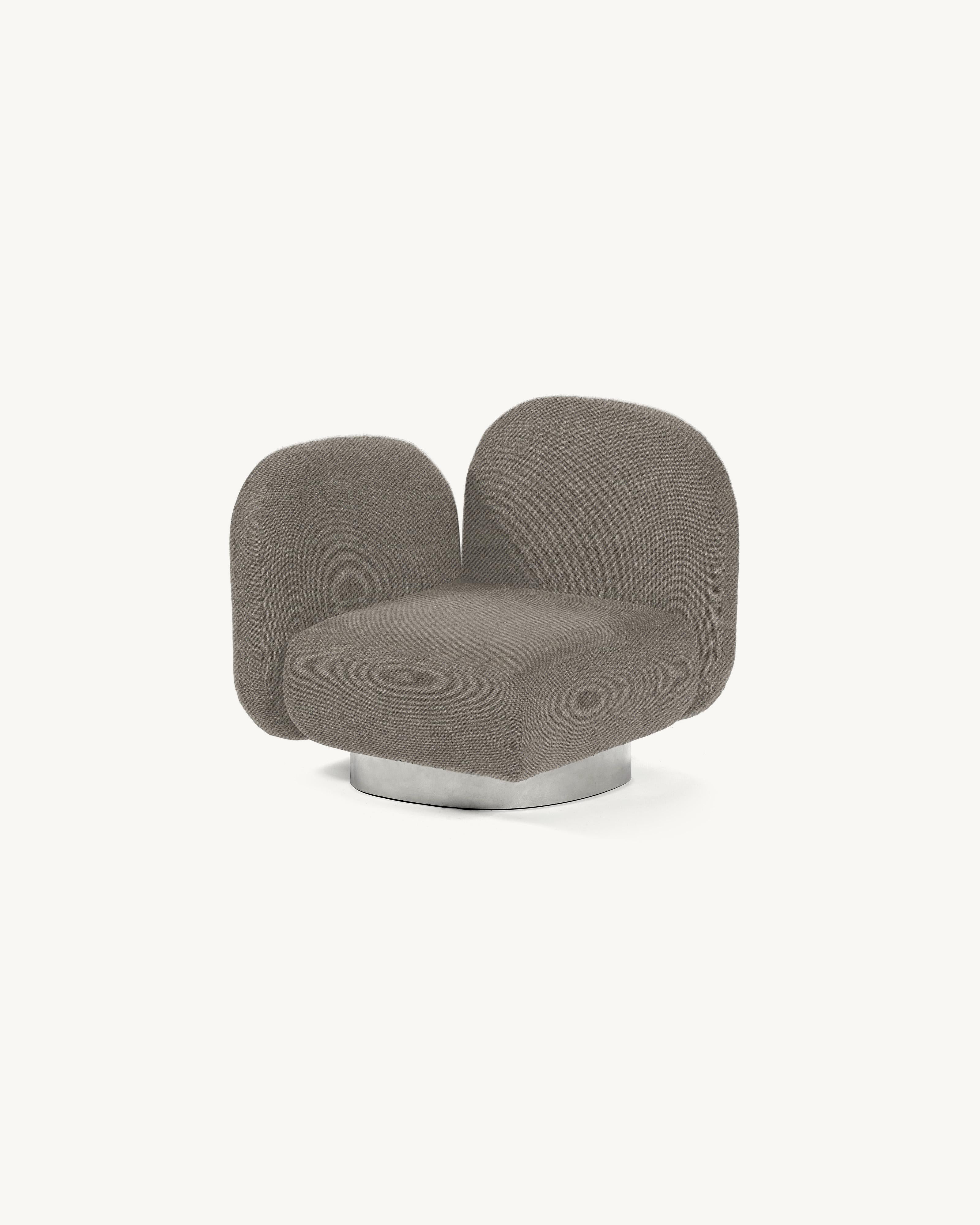 Contemporary Lounge Chair 'Assemble' von Destroyers/Builders, Sand im Angebot 9