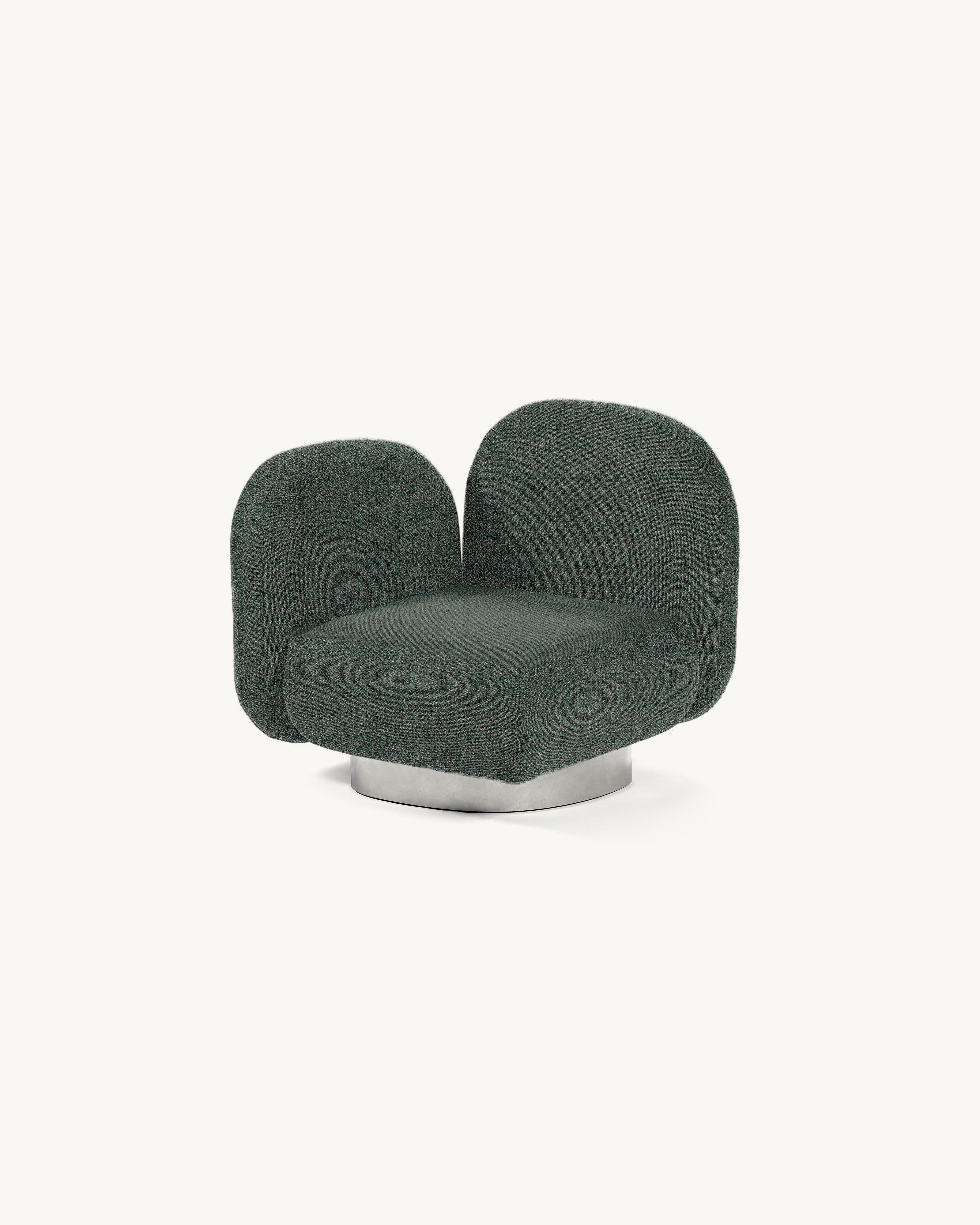 Contemporary Lounge Chair 'Assemble' von Destroyers/Builders, Sand im Angebot 1