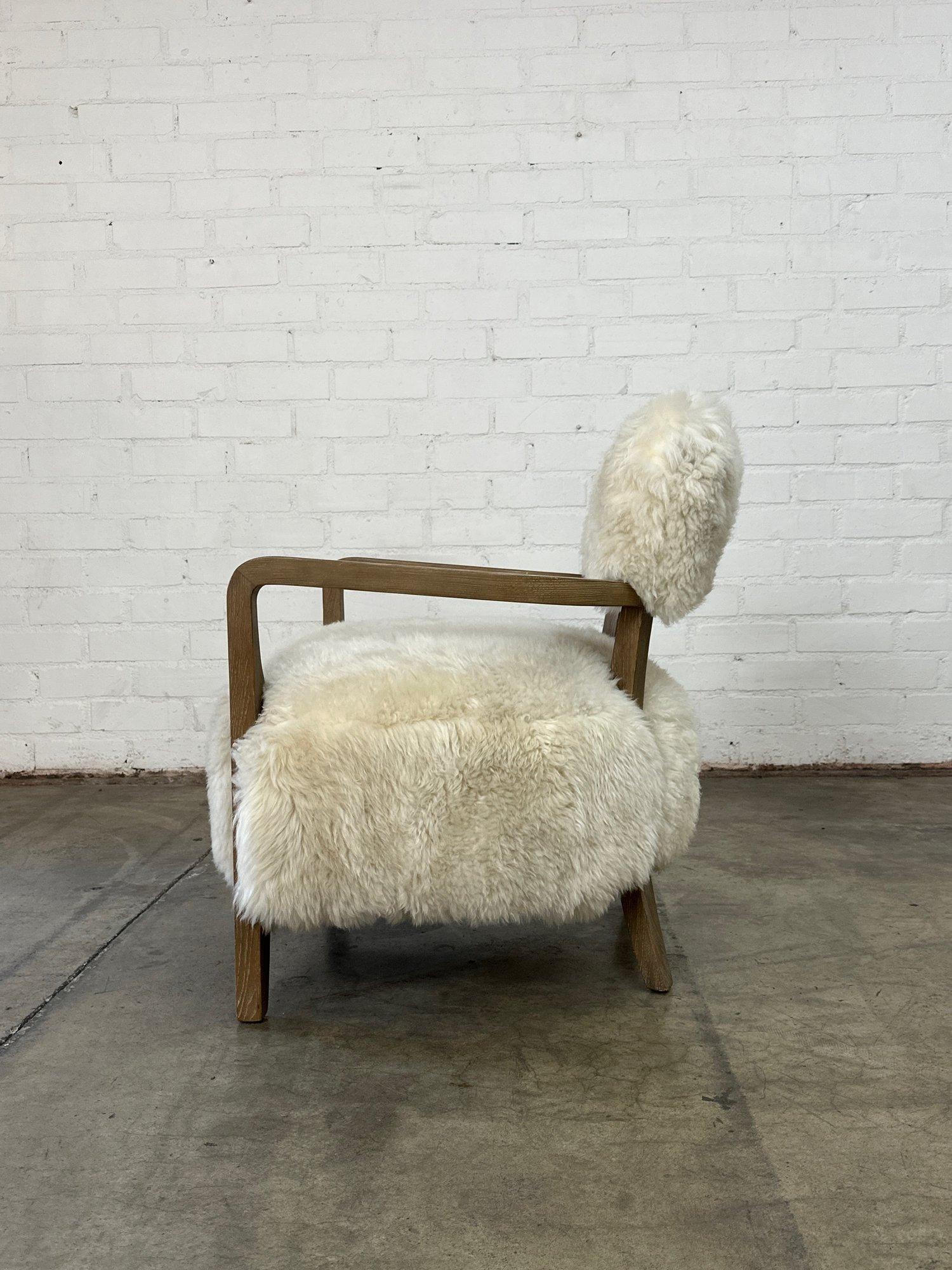 Modern Contemporary Lounge Chair by Interlude For Sale