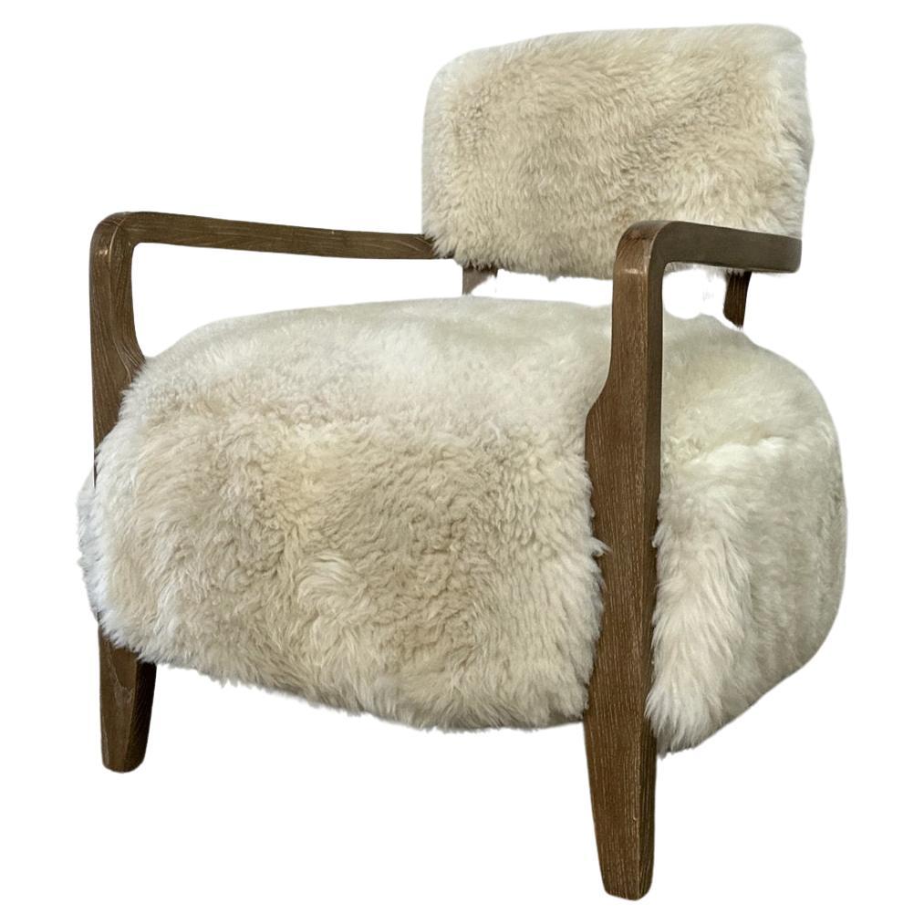 Contemporary Lounge Chair by Interlude For Sale