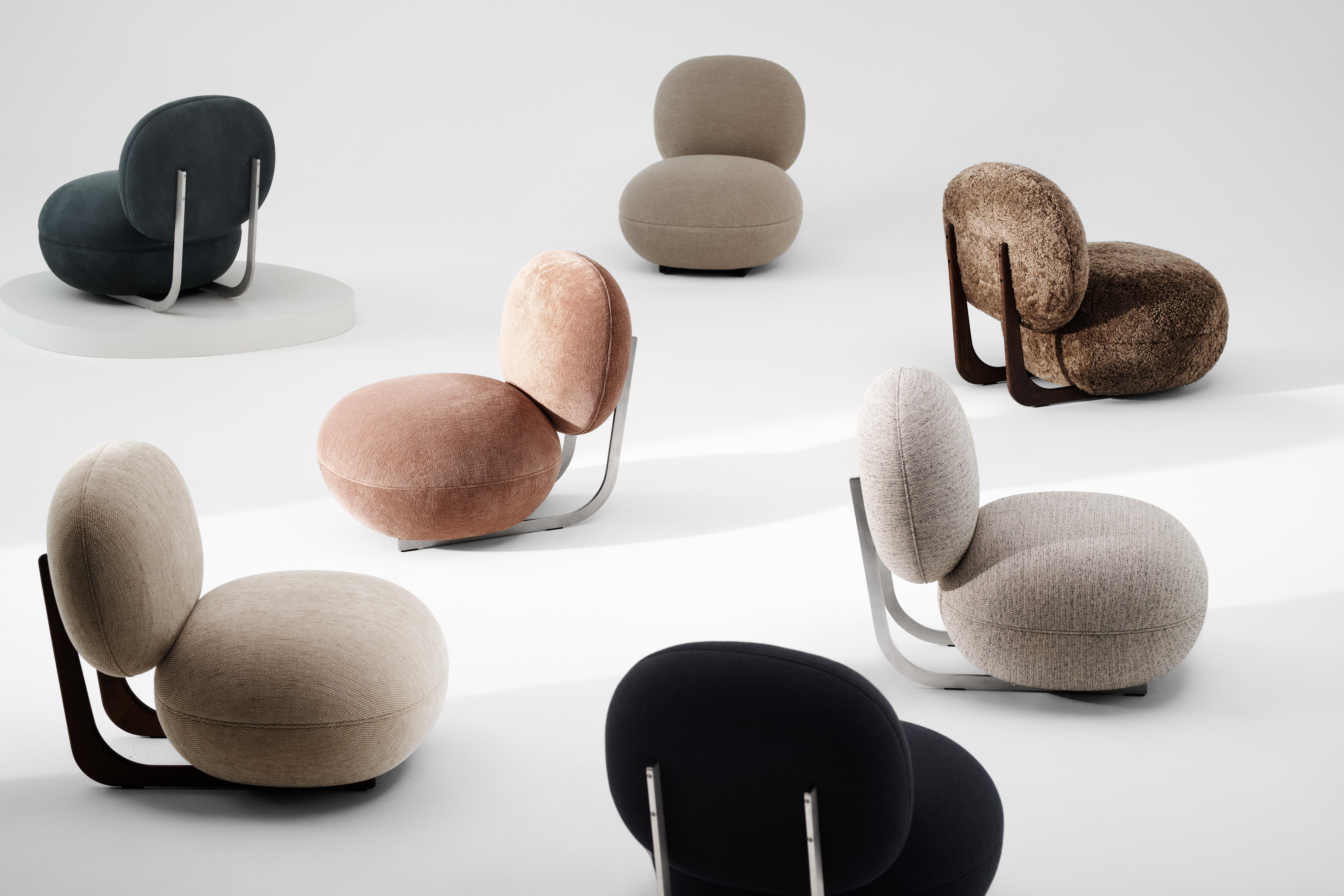 Sedia da salotto contemporanea 'Cooper' di Norr11, Oak Oak fumé scuro, Fabrice In condizioni Nuovo in vendita a Paris, IDF
