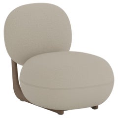 Sedia da salotto contemporanea 'Cooper' di Norr11, Oak Oak fumé scuro, Fabrice