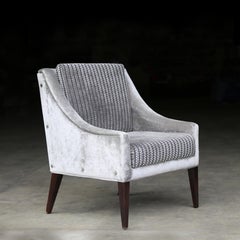 Modern Upholstered Lounge Armchair from Costantini, in COM/COL, Lucina