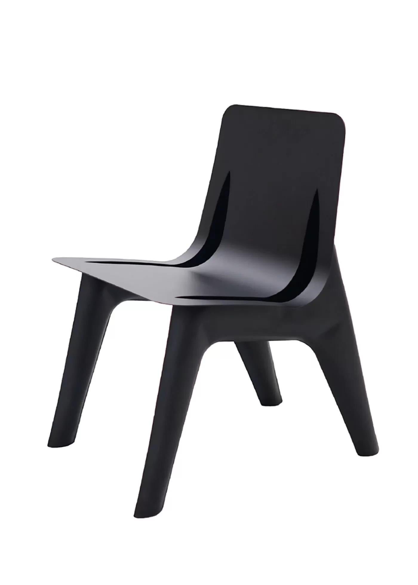 Polish Contemporary Lounge Chair 'J-Chair' by Zieta, Alumium For Sale