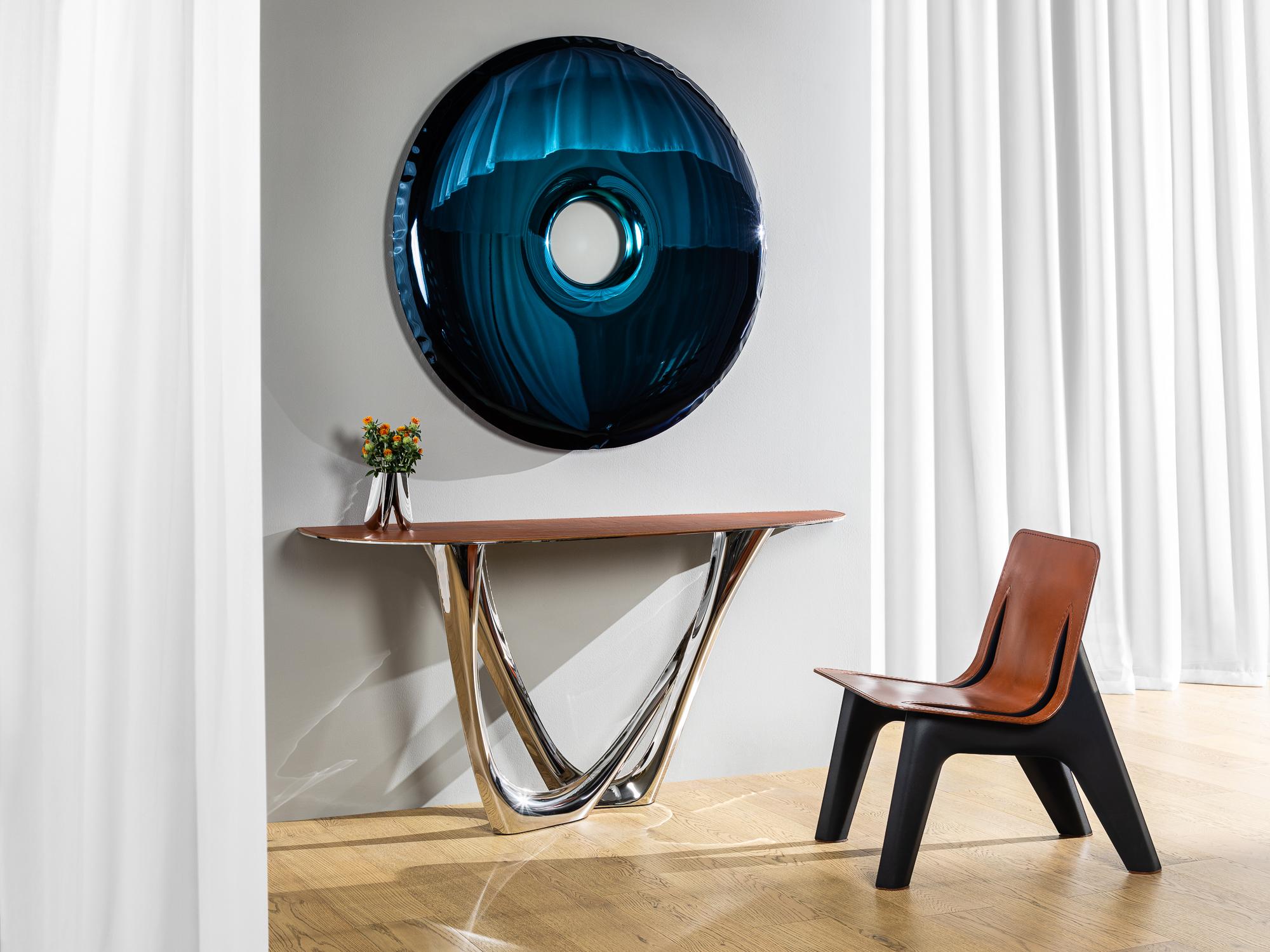 Aluminum Contemporary Lounge Chair 'J-Chair' by Zieta, Alumium For Sale