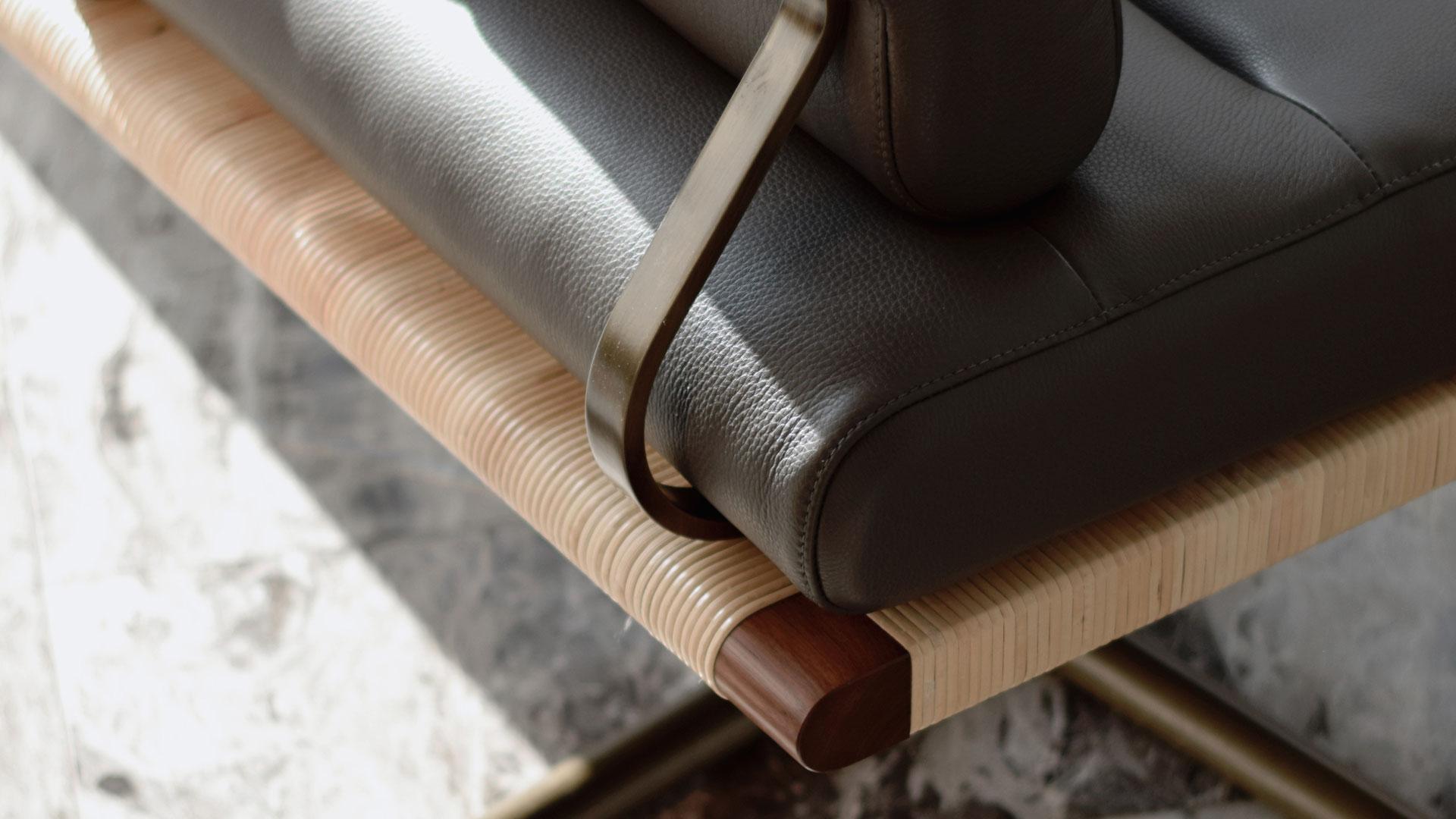 Italian Contemporary Lounge Chair 'La Rambla' by Man of Parts, Sahco, Kvadrat Vidar For Sale