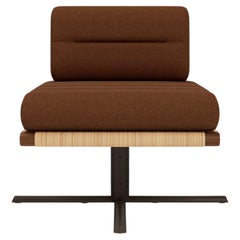 Contemporary Lounge Chair 'La Rambla' by Man of Parts, Sahco, Kvadrat Vidar