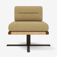 Contemporary Lounge Chair 'La Rambla' by Man of Parts, Sahco, Safire col.016