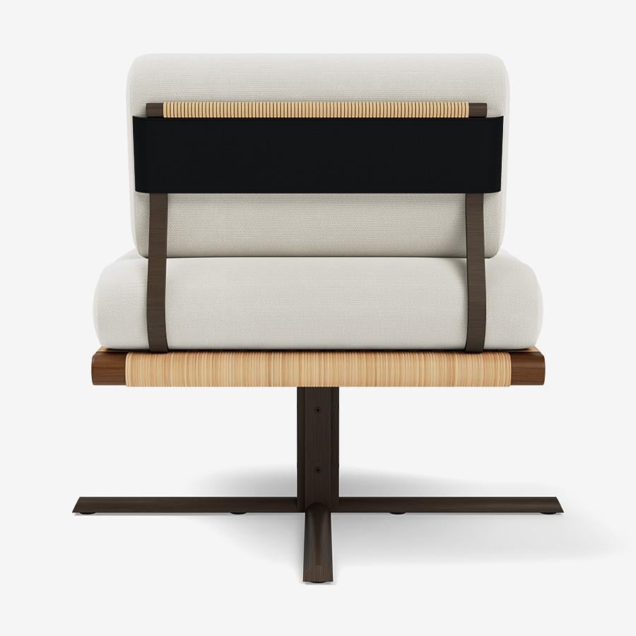 Contemporary Lounge Chair 'La Rambla' by Man of Parts, Sahco, Safire col.016 For Sale 1