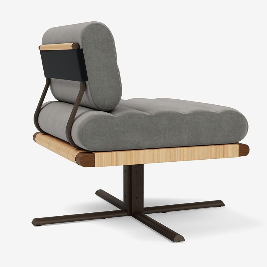 Organic Modern Contemporary Lounge Chair 'La Rambla' by Man of Parts, Sahco, Sahco Balboa For Sale