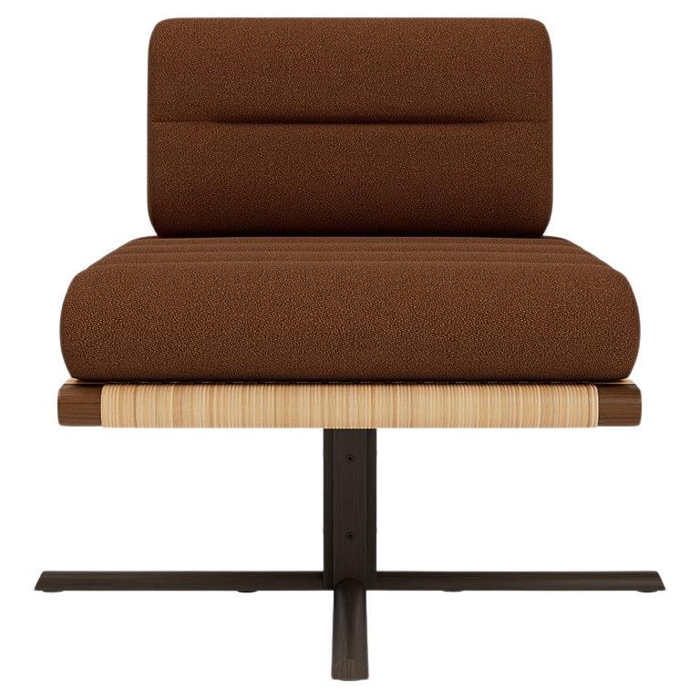 Rattan Contemporary Lounge Chair 'La Rambla' by Man of Parts, Sahco, Sahco Balboa For Sale