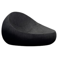 Sillón Contemporáneo 'Maca' en Madera Quemada by Carmworks, Personalizable
