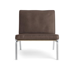 Contemporary Lounge Chair 'MAN' by Norr11, Dunes, Brown