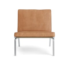 Contemporary Lounge Chair 'MAN' by Norr11, Dunes, Camel