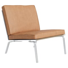 Contemporary Lounge Chair 'MAN' by Norr11, Dunes, Camel