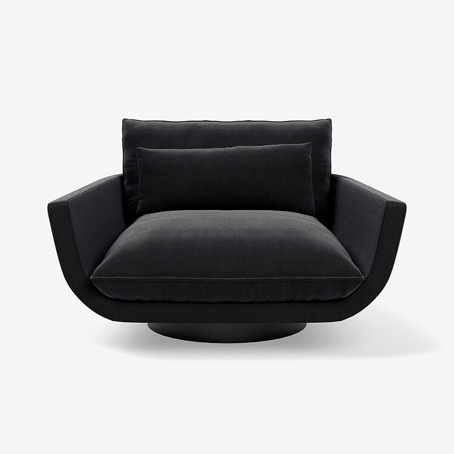 Contemporary Lounge Chair 'Rua Ipanema' by Man of Parts, Sahco, Moss, 004 For Sale 11