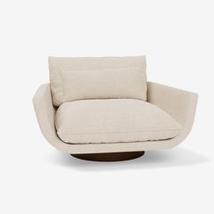 Sedia da salotto contemporanea 'Rua Ipanema' di Man of Parts, Sahco, Muschio, 004