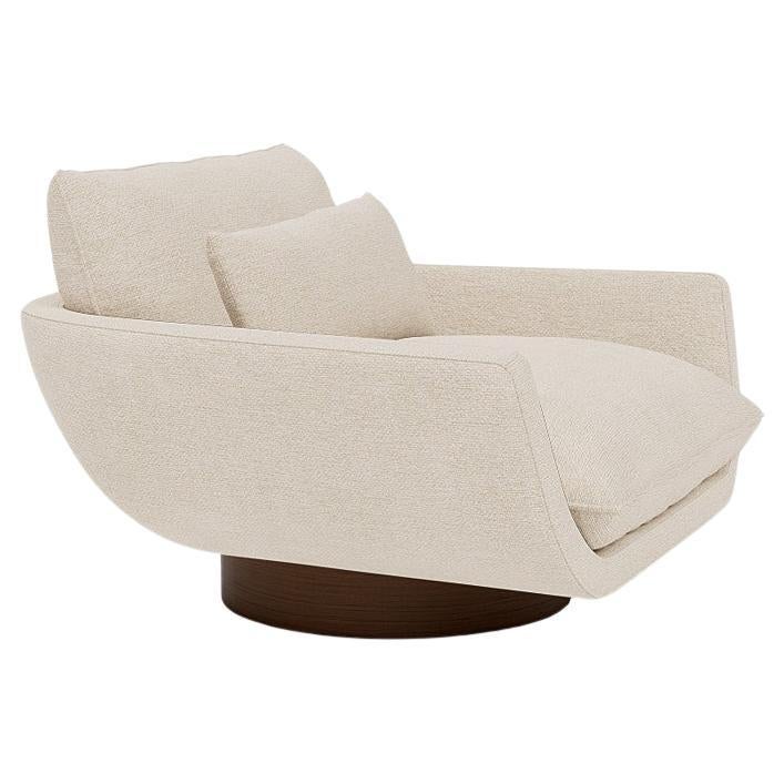 Contemporary Lounge Chair 'Rua Ipanema' by Man of Parts, Sahco, Moss, 004