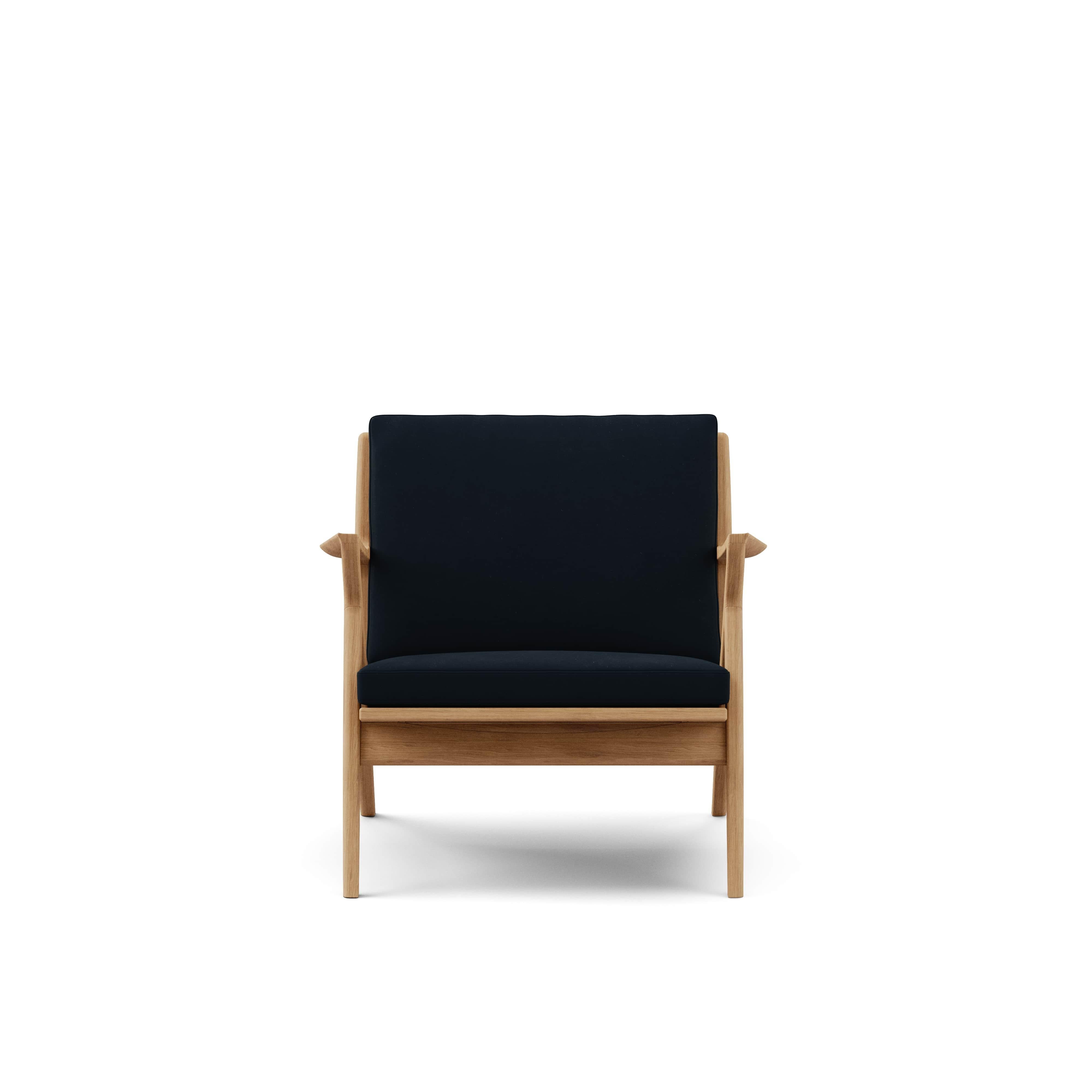 Moderner Loungesessel 'Z-Chair' von DK3, Öl-Eiche, Alpaka 1108 (Skandinavische Moderne) im Angebot